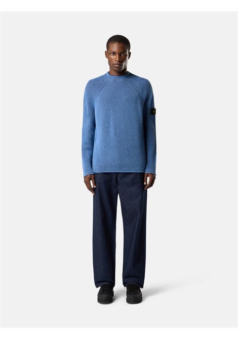 indigo denim-rinsed jeans man blue STONE ISLAND | K2S15 J100006 S00J7VJ201